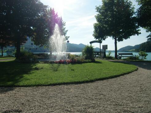 Anlegestelle der Zillenschifffahrt in Fuschl am See