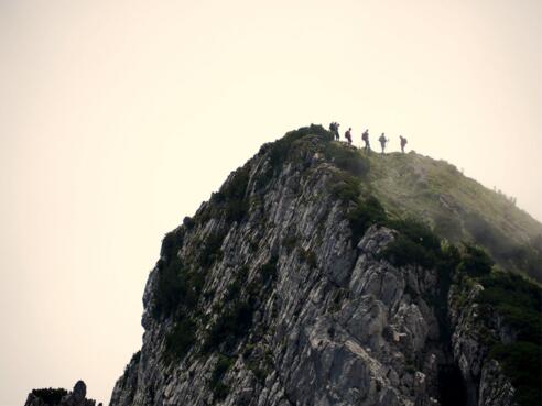 Steinriesenkogel 2008m vom Donnerkogel gesehen