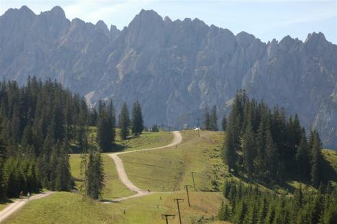 Blick auf den Gosaukamm