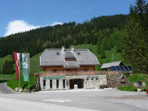 Nationalpark Hengstpaßhütte, Infostelle und Selbstversorgerhütte
