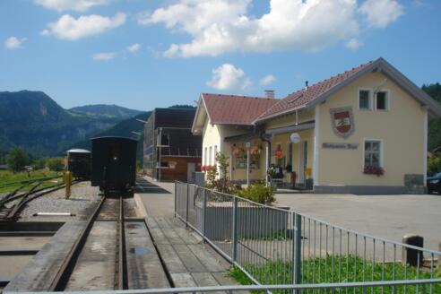 Wälderbähnle Bahnhof Bezau