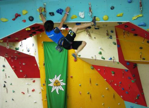 Klettern im Multi-Sport-Zentrum
