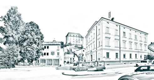 Stadtamt mit Schloss_Duplex