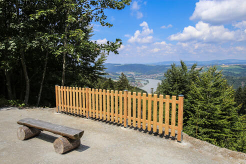 Panoramablick Kasten