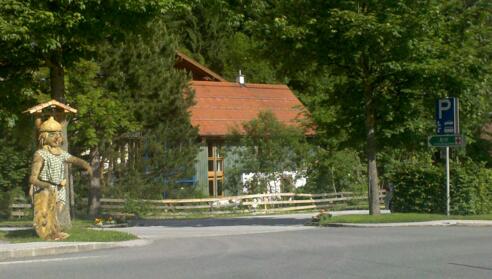 Parkplatz bei der Kopfbergbahn (Bahn im Sommer nicht in Betrieb)