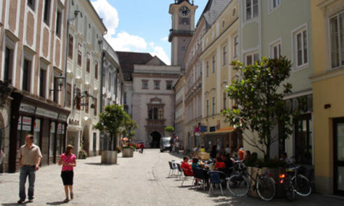 Altstadt und Landhaus Linz