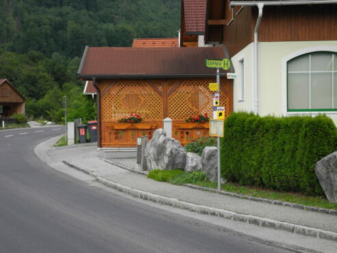 Haltestelle &quot;Rettenbach bei Bad Ischl Abzw. Hinterstein&quot;