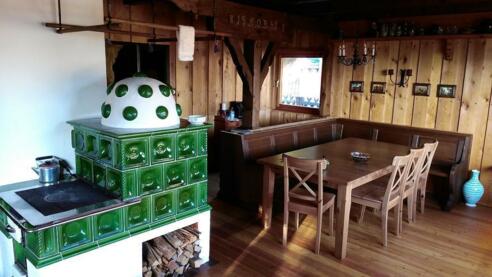 Sonnseitn Hütte Innenraum