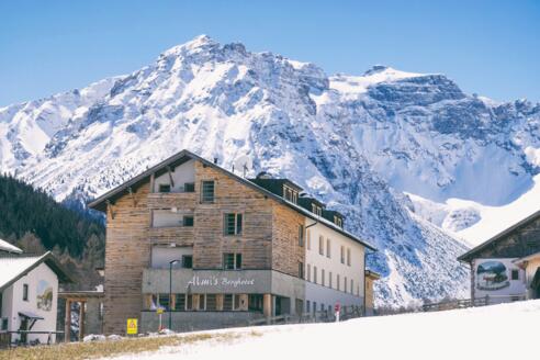 Almis Berghotel im Winter