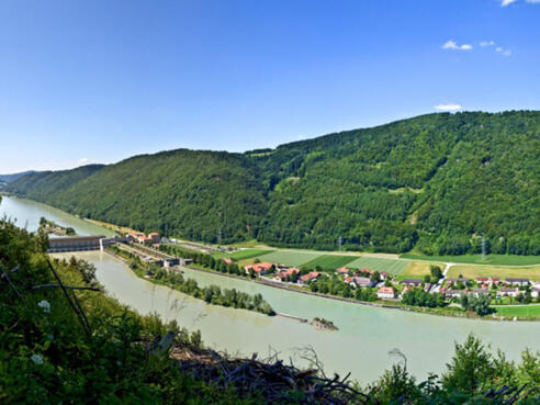 Panoramablick Fallau