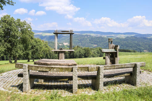 Panoramablick Rannariedl | Sauwaldpanoramastraße