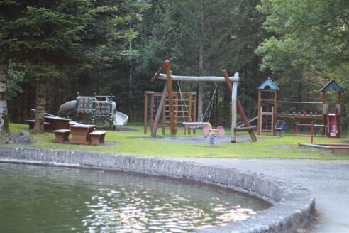 Kinderspielplatz Riezlern Sommer