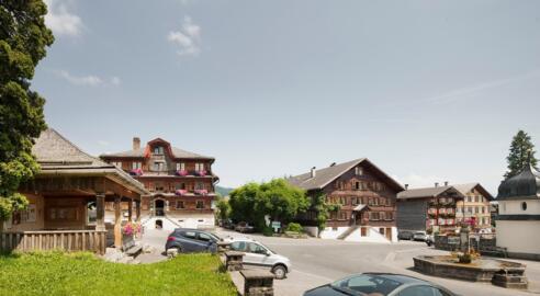 Dorfmitte Schwarzenberg