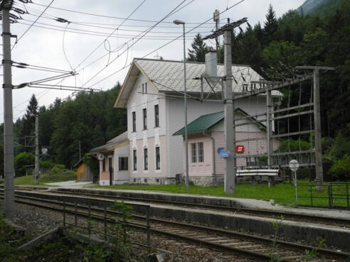 Langwies an der Traun Bahnhof