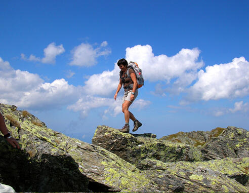 Die letzten Meter zum Gipfel