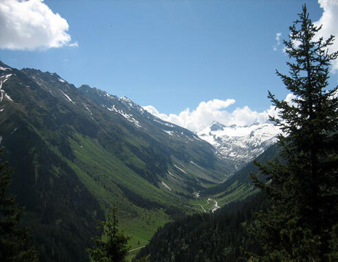 Toller Ausblick in das Obersulzbachtal