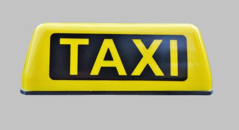Taxi Schild