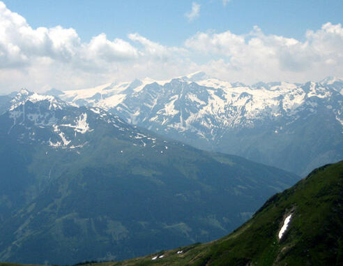 Wunderschöner Ausblick in die Hohen Tauern