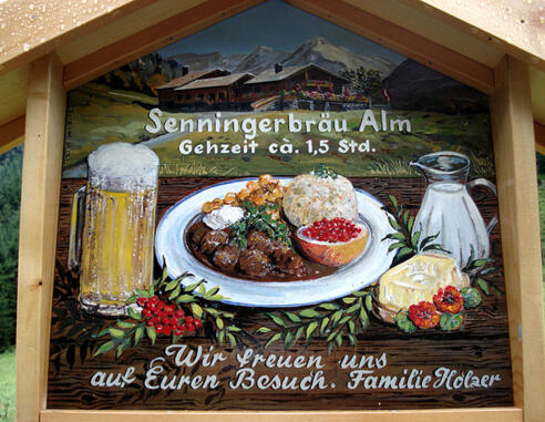 Die Vorfreude auf die Hütte beginnt bereits jetzt. 