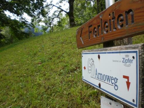 Abzweigung nach Ferleiten - Wölflerweg