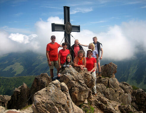 Der Gipfel des Gr. Rettenstein - 2.362 m