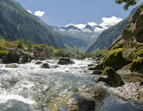Der wunderschöne Talschluß vom Habachtal