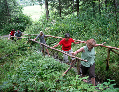 Die neue Kneipp-Anlage in Wenns