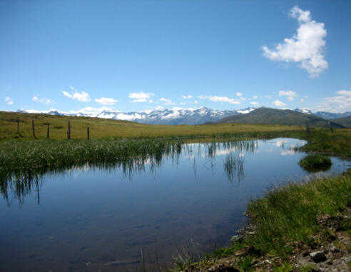 Blick von der Resterhöhe in den Nationalpark &quot;Hohe Tauern&quot;