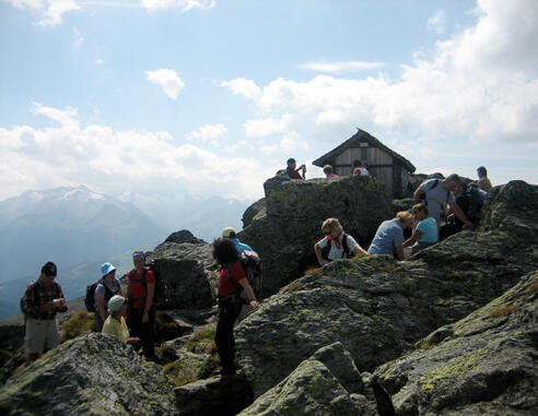 Die Kapelle am Gipfel des Kröndlhorn