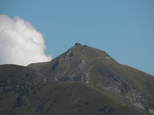 Erster Blick auf Hundstein