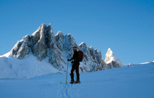 In der "Hölle" mit Blick auf die Felskarspitze