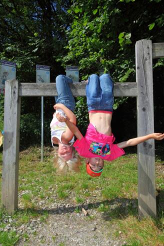 Austoben im Aktiv Parcour