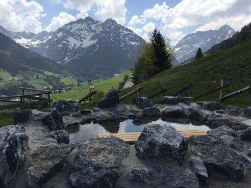 Naturkneippbereich Rohrweg - Wassertretbecken