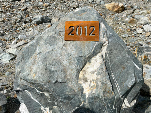 Gletscherstand Sulzenauferner 2012