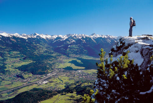 Gurtisspitze, unten Walgau/Nenzing