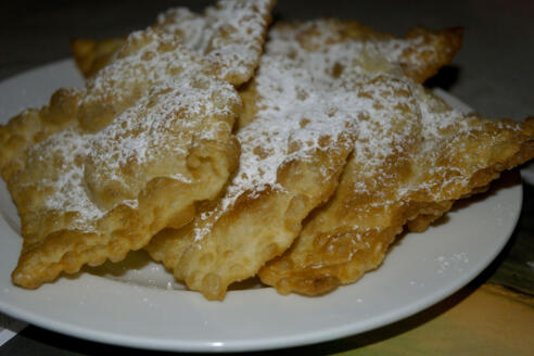 Leckere Nachspeise zum Abendmenue