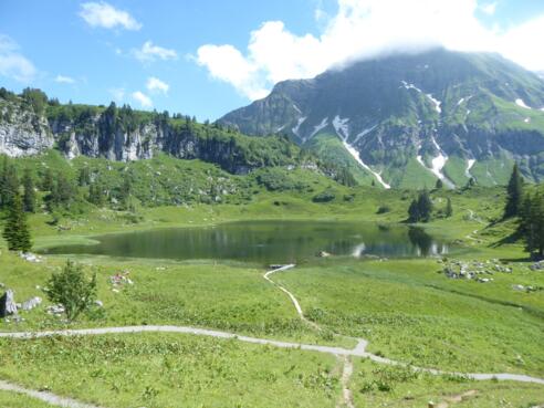 Körbersee vor Juppenspitze