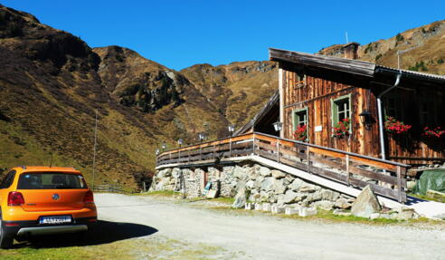 Parkplatz Bürglhütte 1695m
