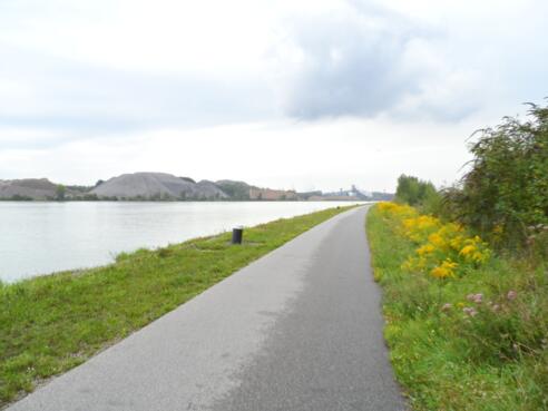Am Donauradweg