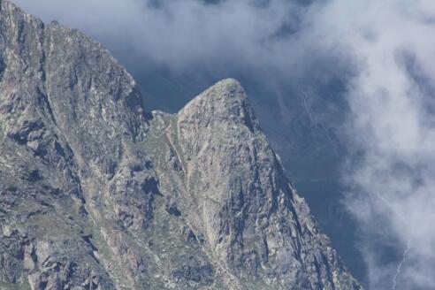 Blick auf den Hauerkogel vom Gamskogel
