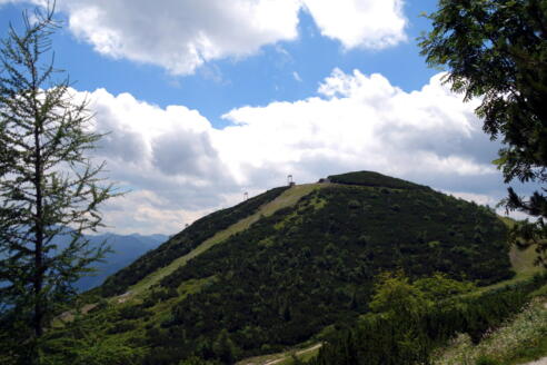 Steinkogel 1644m mit Liftstation