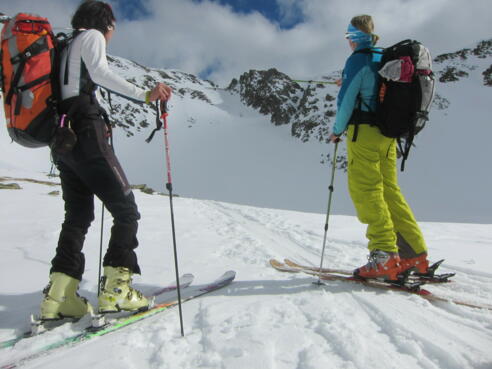 Kreuzjoch 2556 m (von Norden)