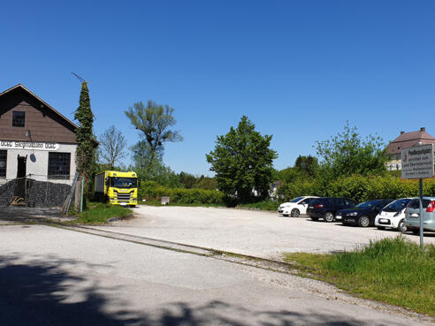 Pendlerparkplatz Grünburg © Mitterhuber