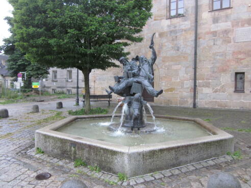 Wallenstein- oder auch Studentenbrunnen