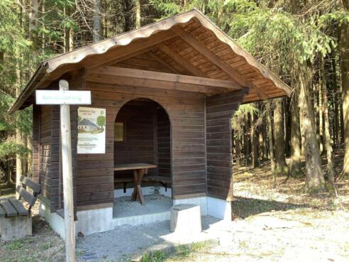 Schutzhütte Eng zwischen Helmbrechts und Rappetenreuth