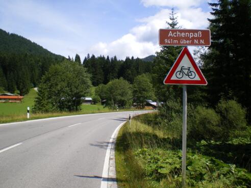 Achenpass Passhöhe
