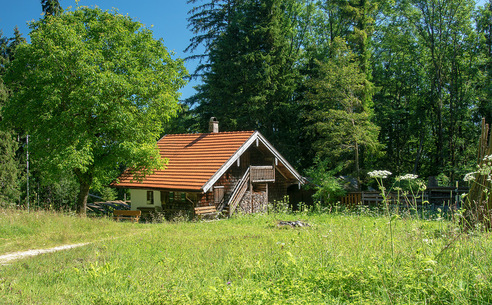 Die Moar Alm am Hochstaufen bei Piding