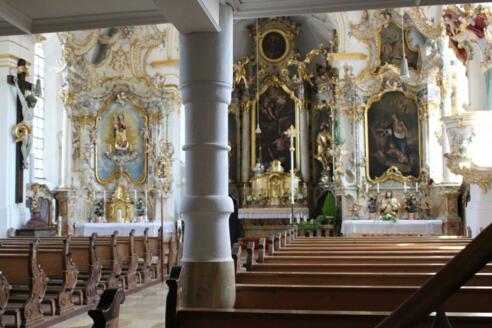 Fililkirche St. Bartholomäus Hörgersdorf, drei Altäre