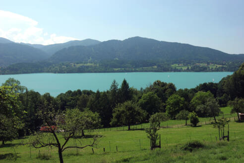 Ausblick vom Tegernseer Höhenweg