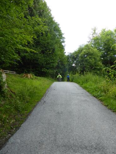 Steigung am Höhenweg